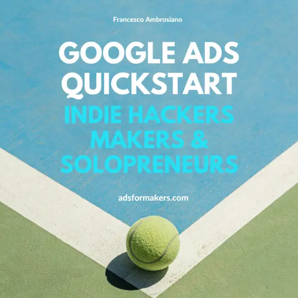 Google Ads Quickstart Guide Book Cover